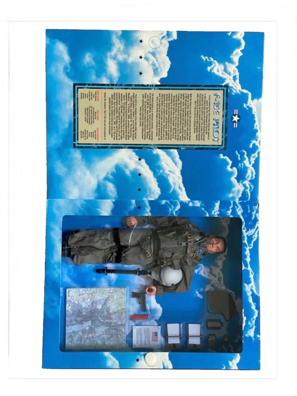 GI Joe FAO SCHWARZ Exclusive Limited Edition F-15E Pilot NEW MISB 1996